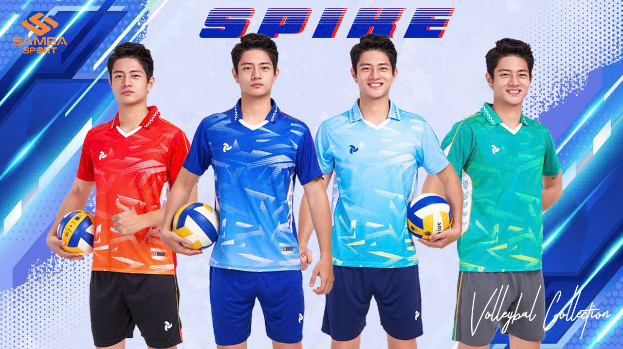 Quần áo bóng chuyền nam Justplay Spike