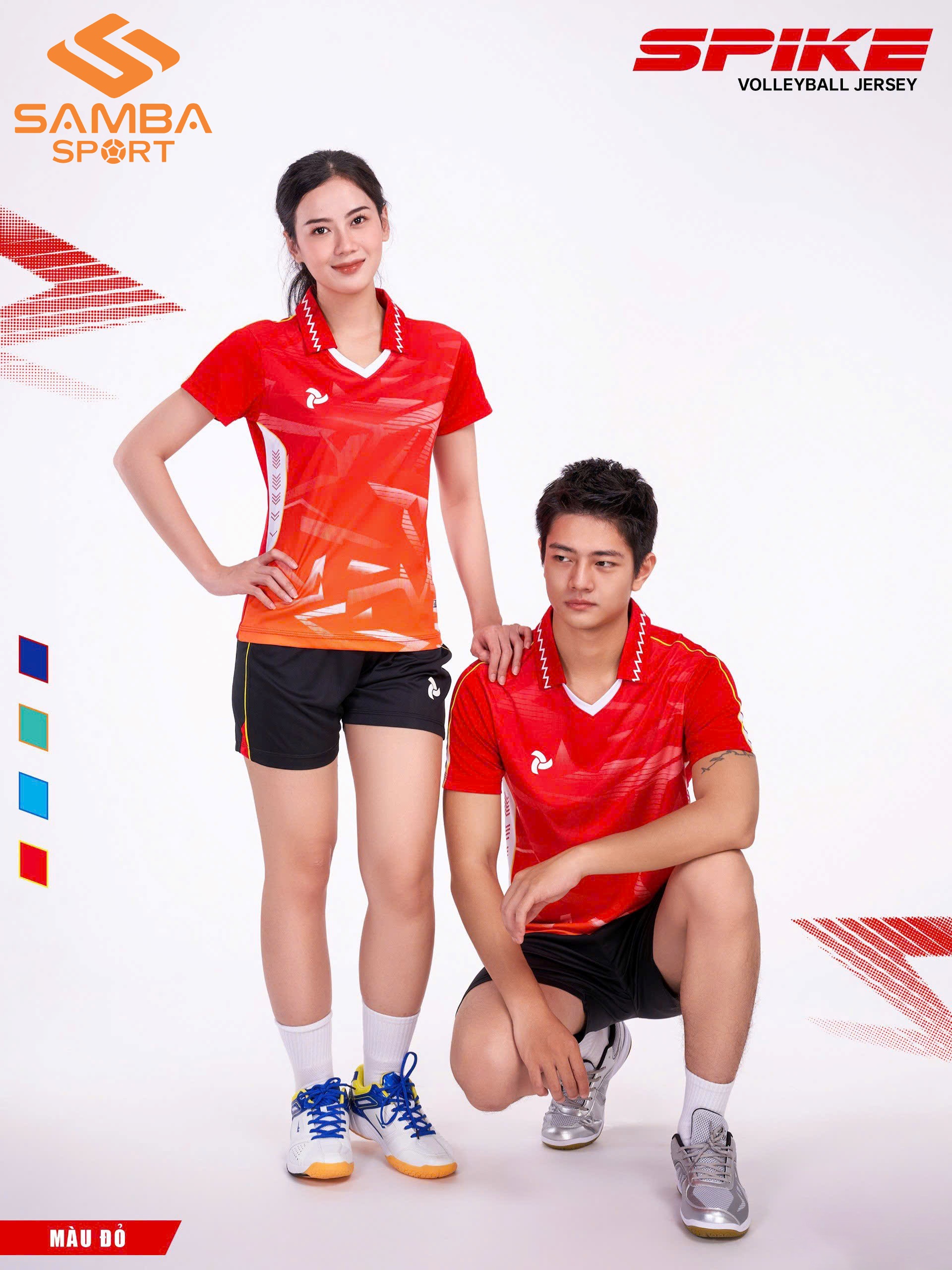 Quần áo bóng chuyền nữ Justplay Spike