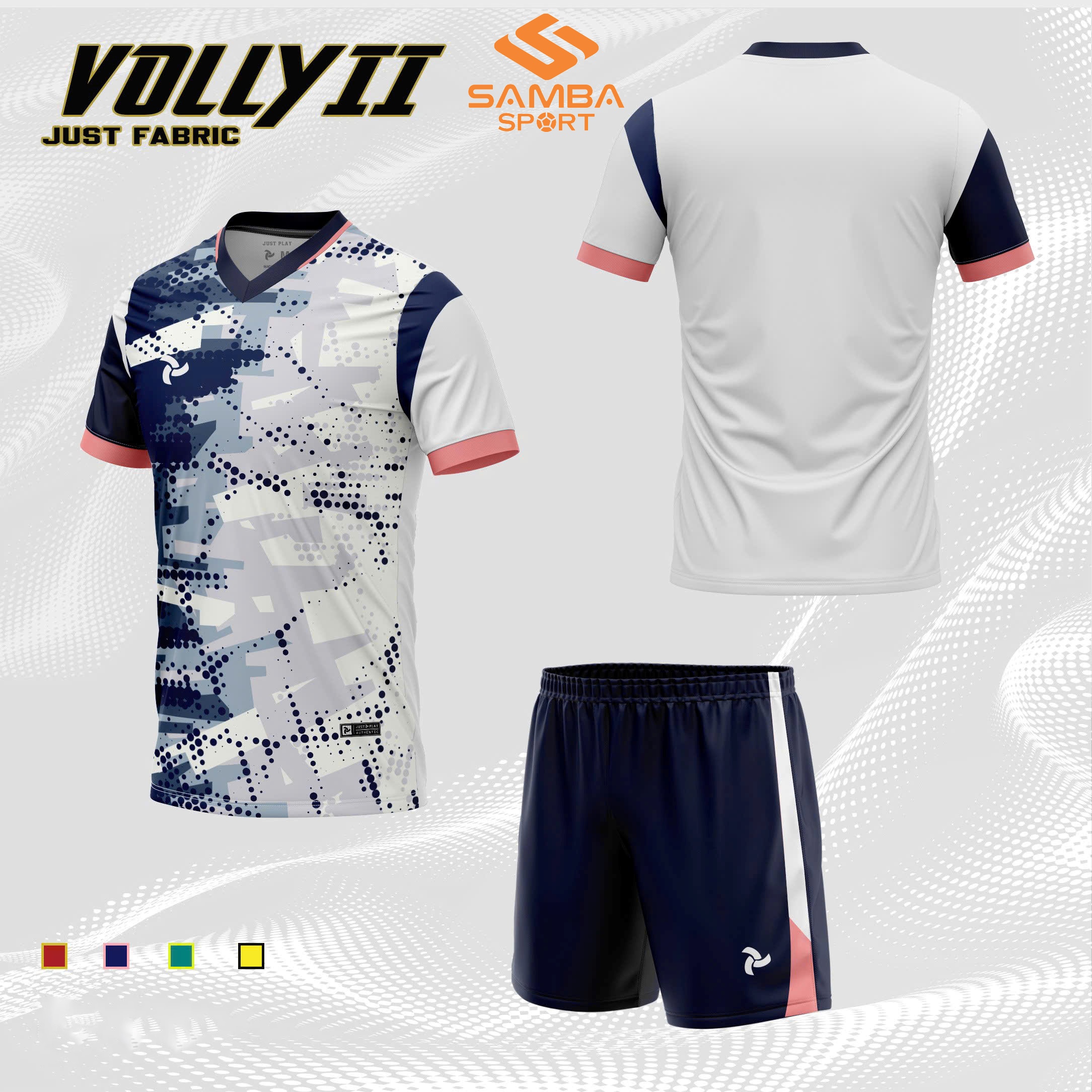 Quần áo bóng chuyền nam Justplay Volly 2