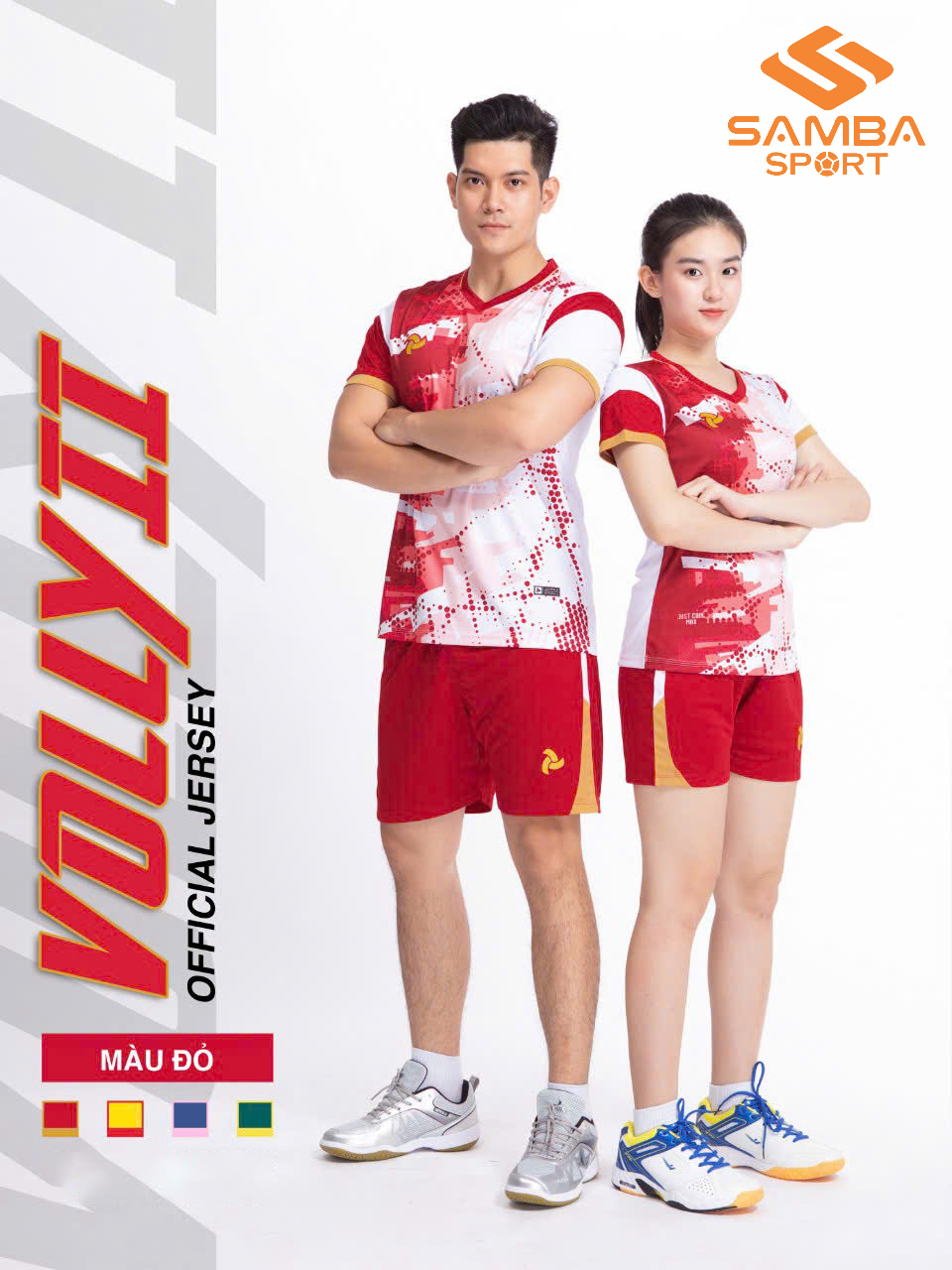 Quần áo bóng chuyền nam Justplay Volly 2