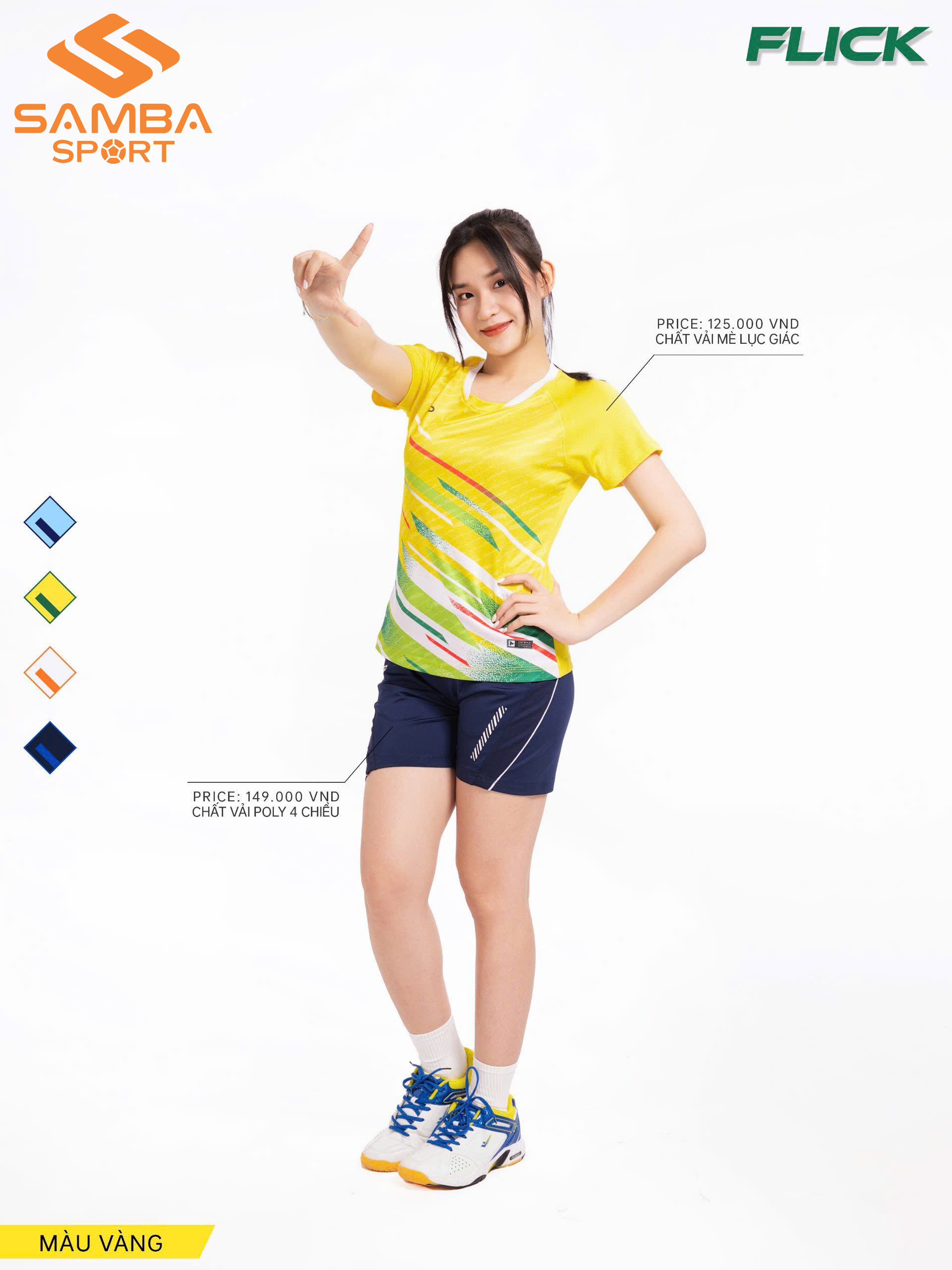 Áo thể thao nữ Justplay Flick