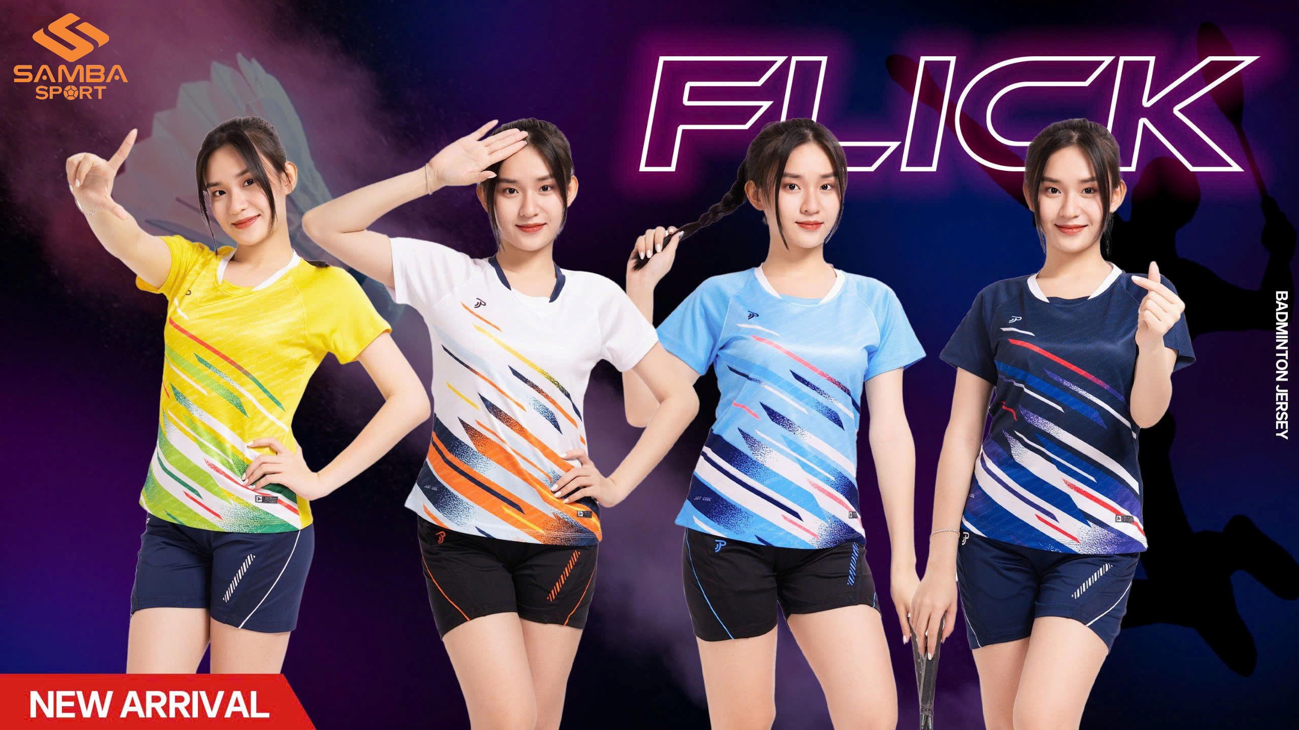 Áo thể thao nữ Justplay Flick
