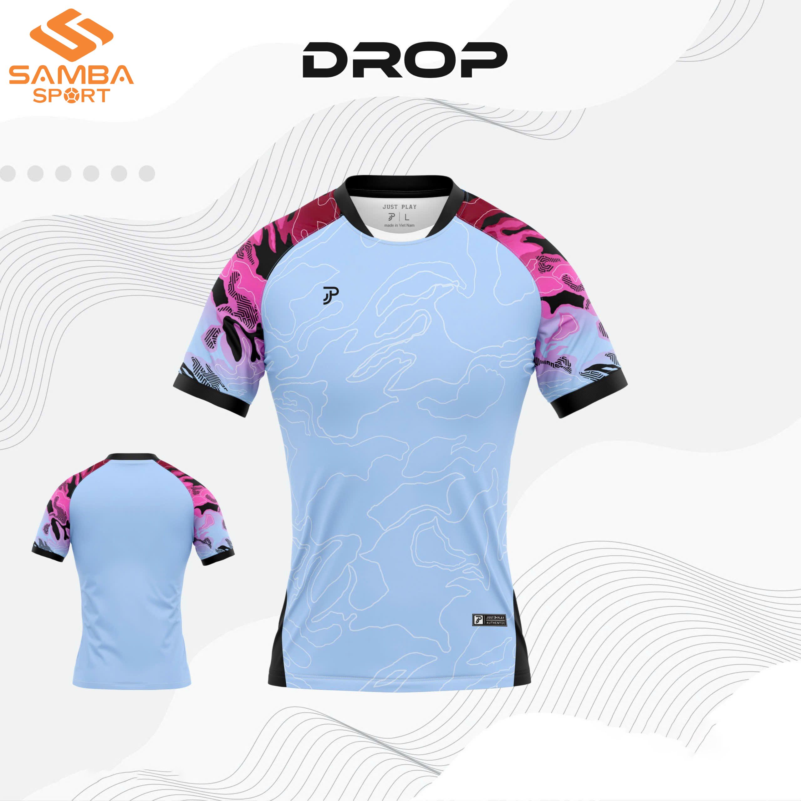 Áo thể thao nữ Justplay Drop