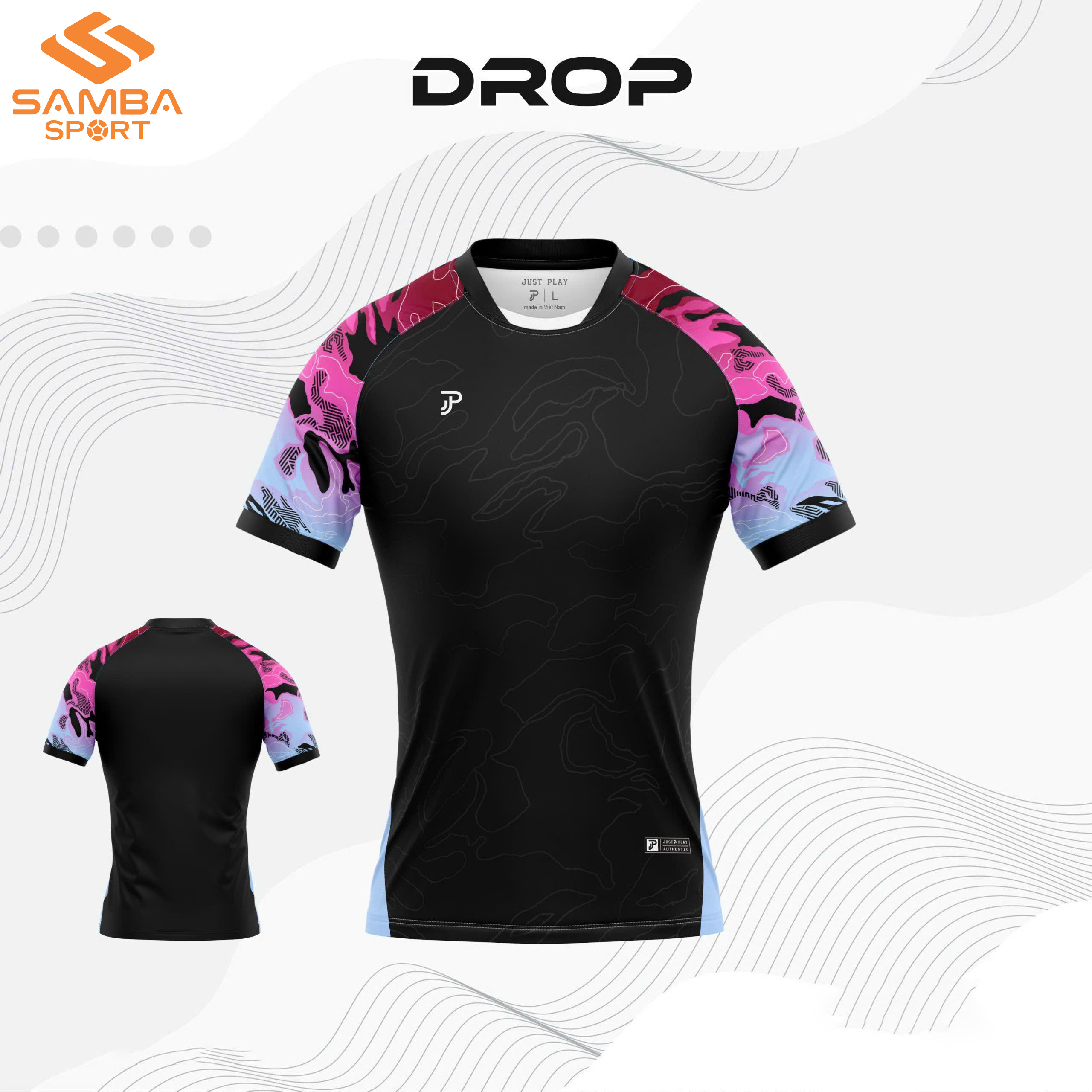 Áo thể thao nữ Justplay Drop