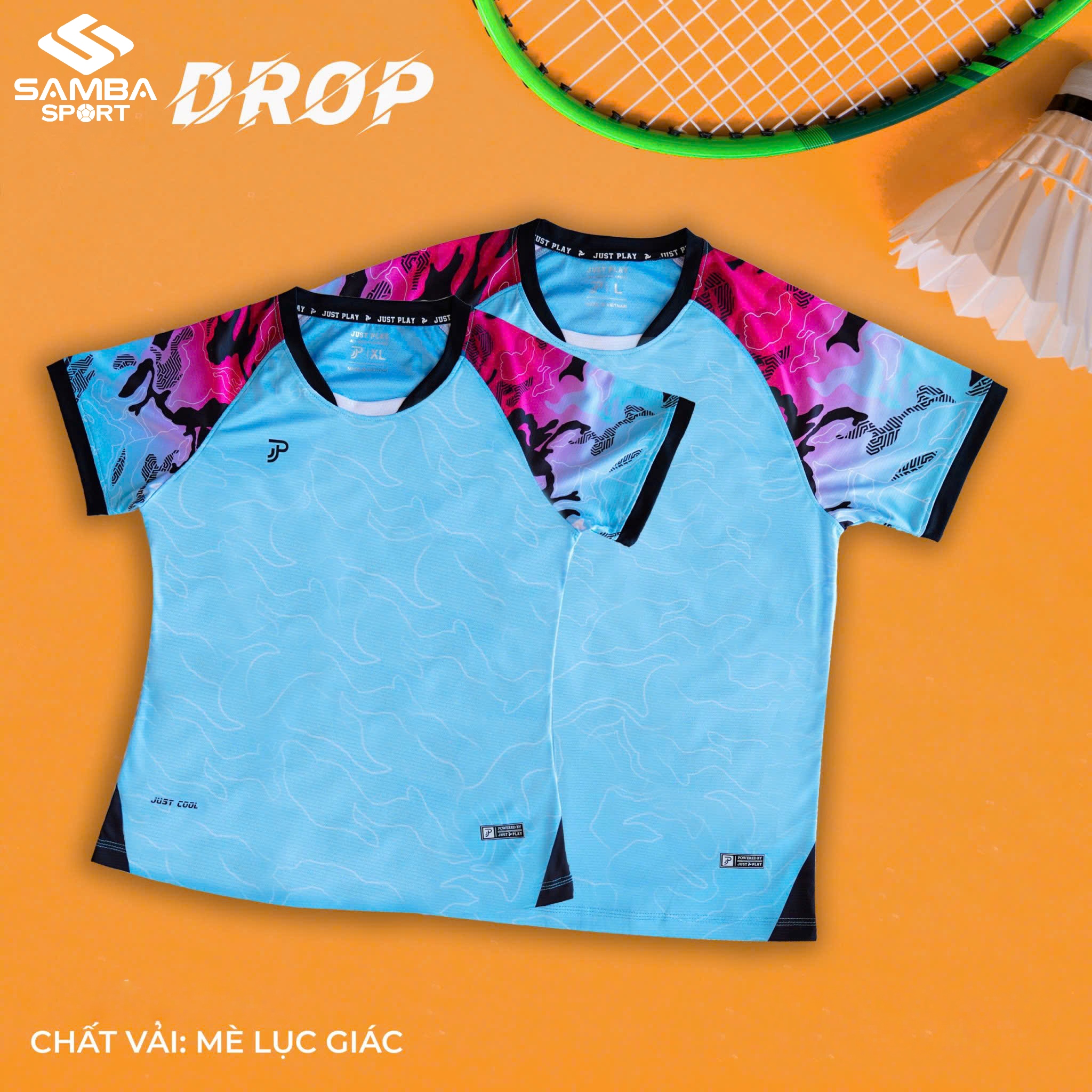 Áo thể thao nữ Justplay Drop