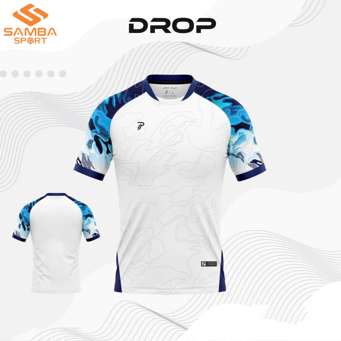 Áo thể thao nam Justplay Drop