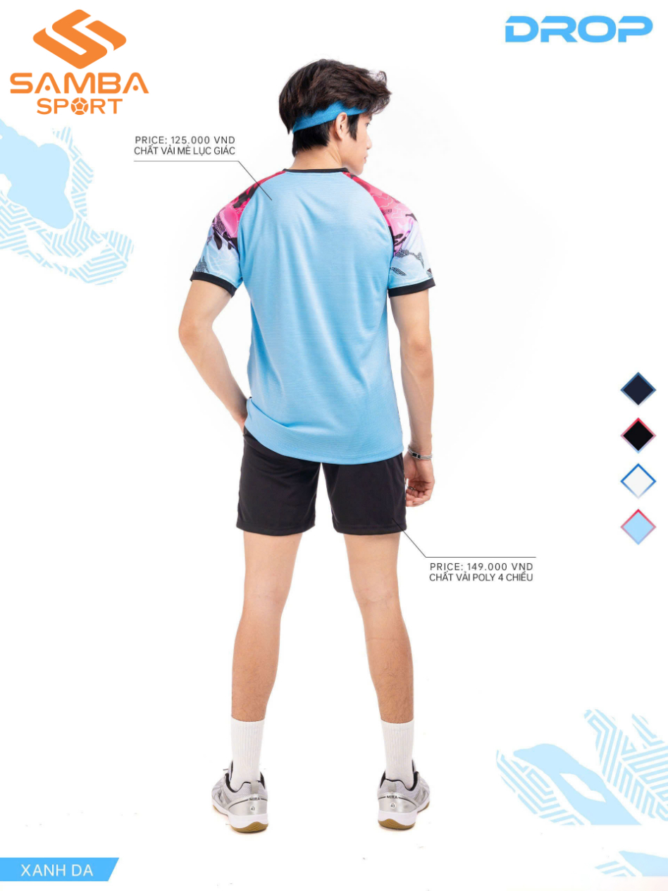 Áo thể thao nam Justplay Drop