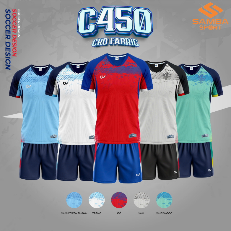 Quần áo bóng đá CV C450