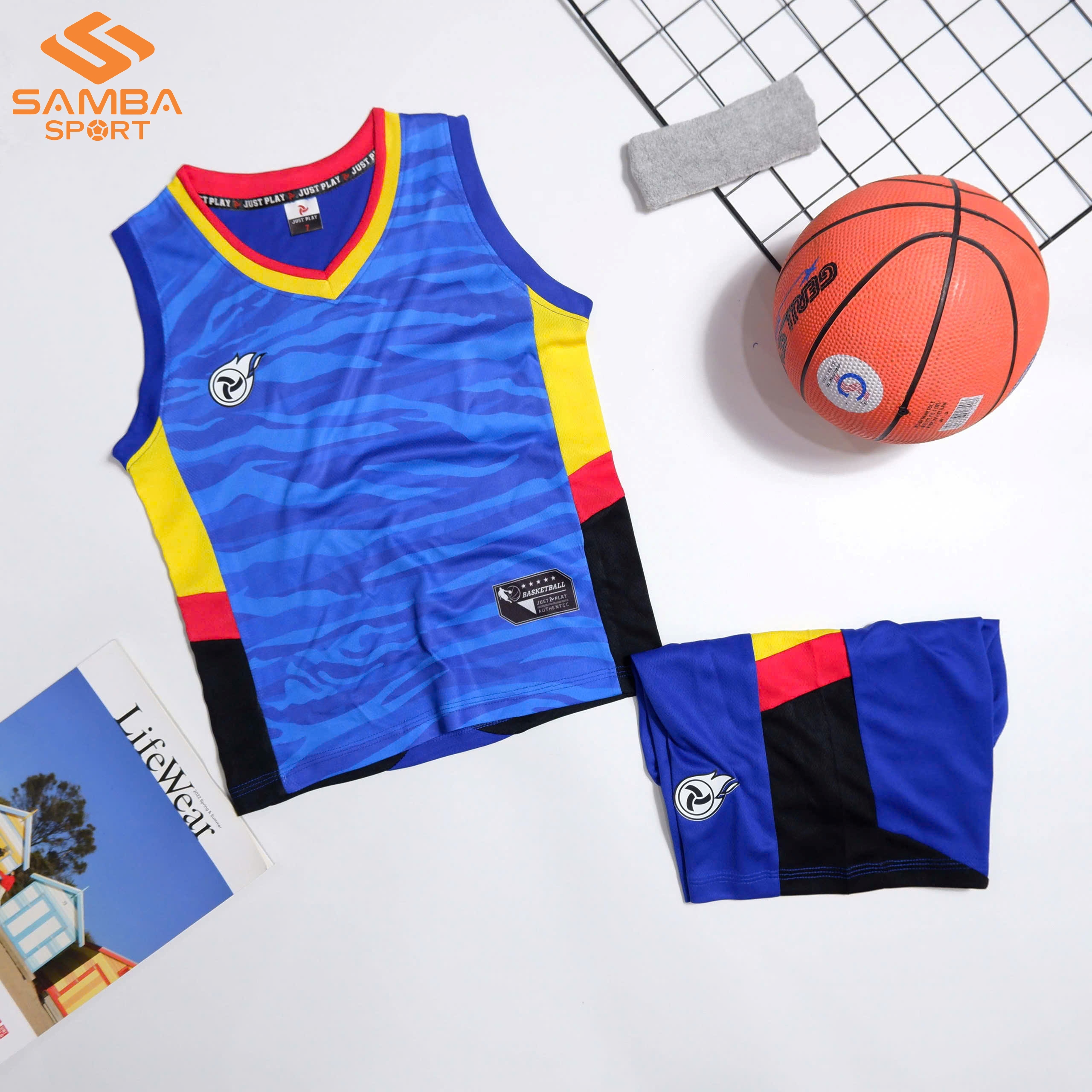 Quần áo bóng rổ trẻ em Justplay JUMPER
