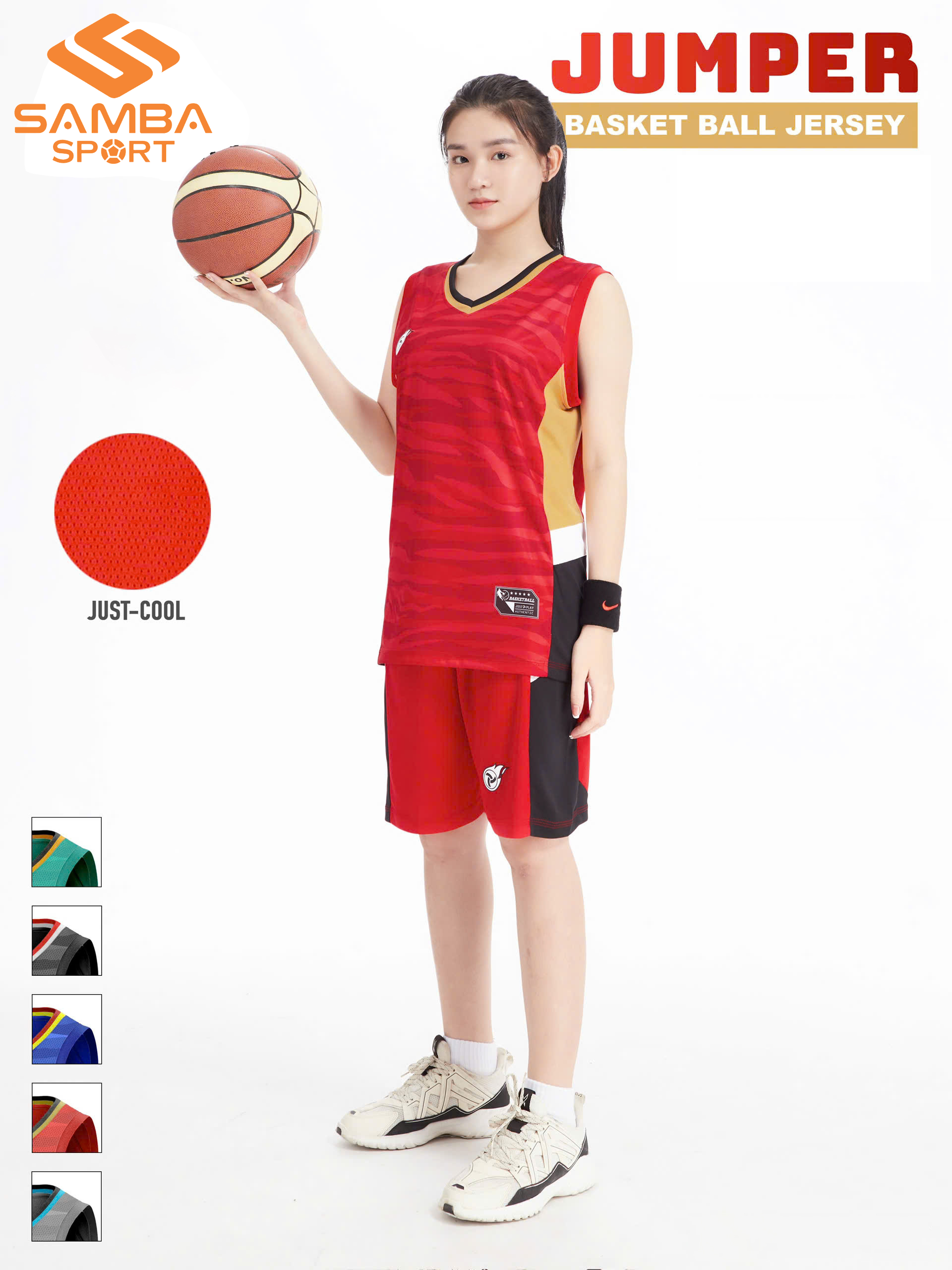 Quần áo bóng rổ Justplay JUMPER