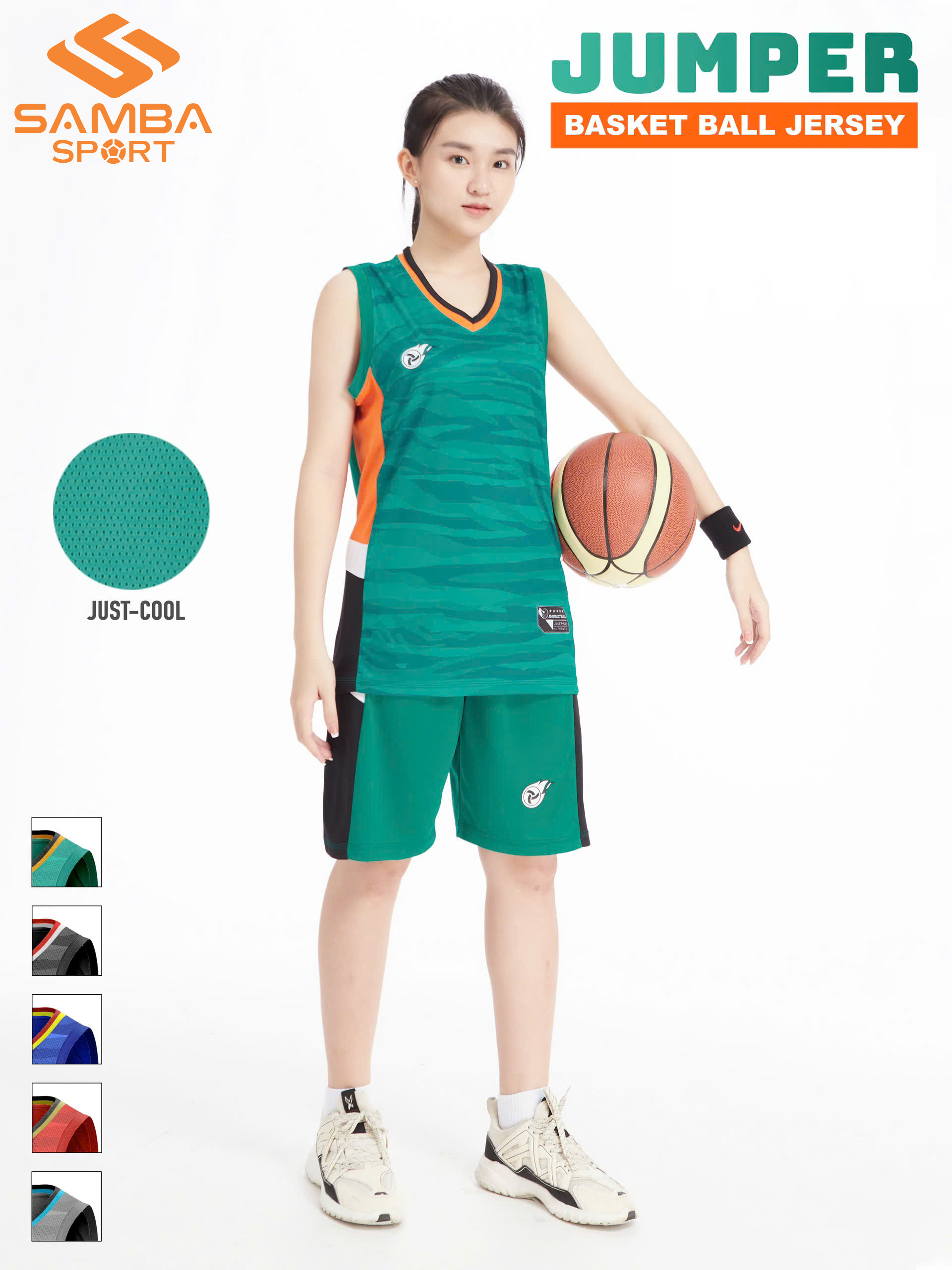 Quần áo bóng rổ Justplay JUMPER