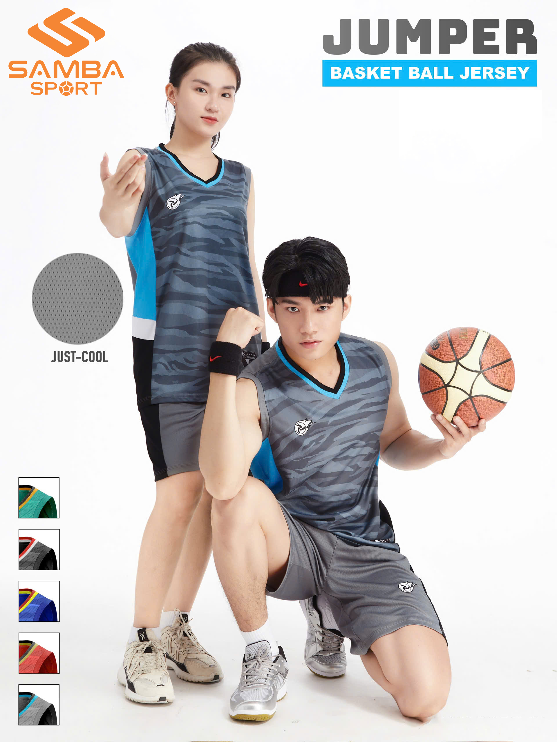 Quần áo bóng rổ Justplay JUMPER