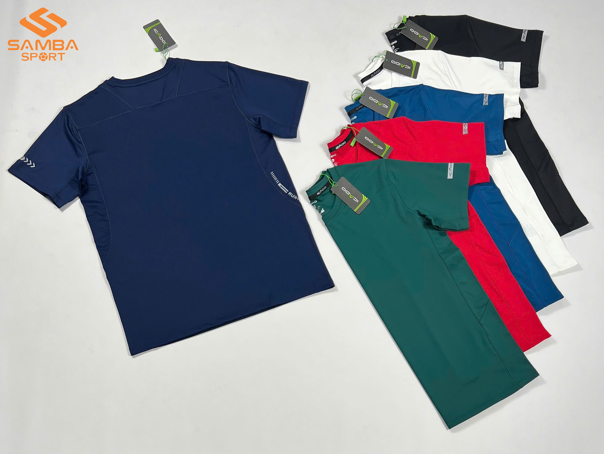 Áo cổ tròn nam Icado AT47