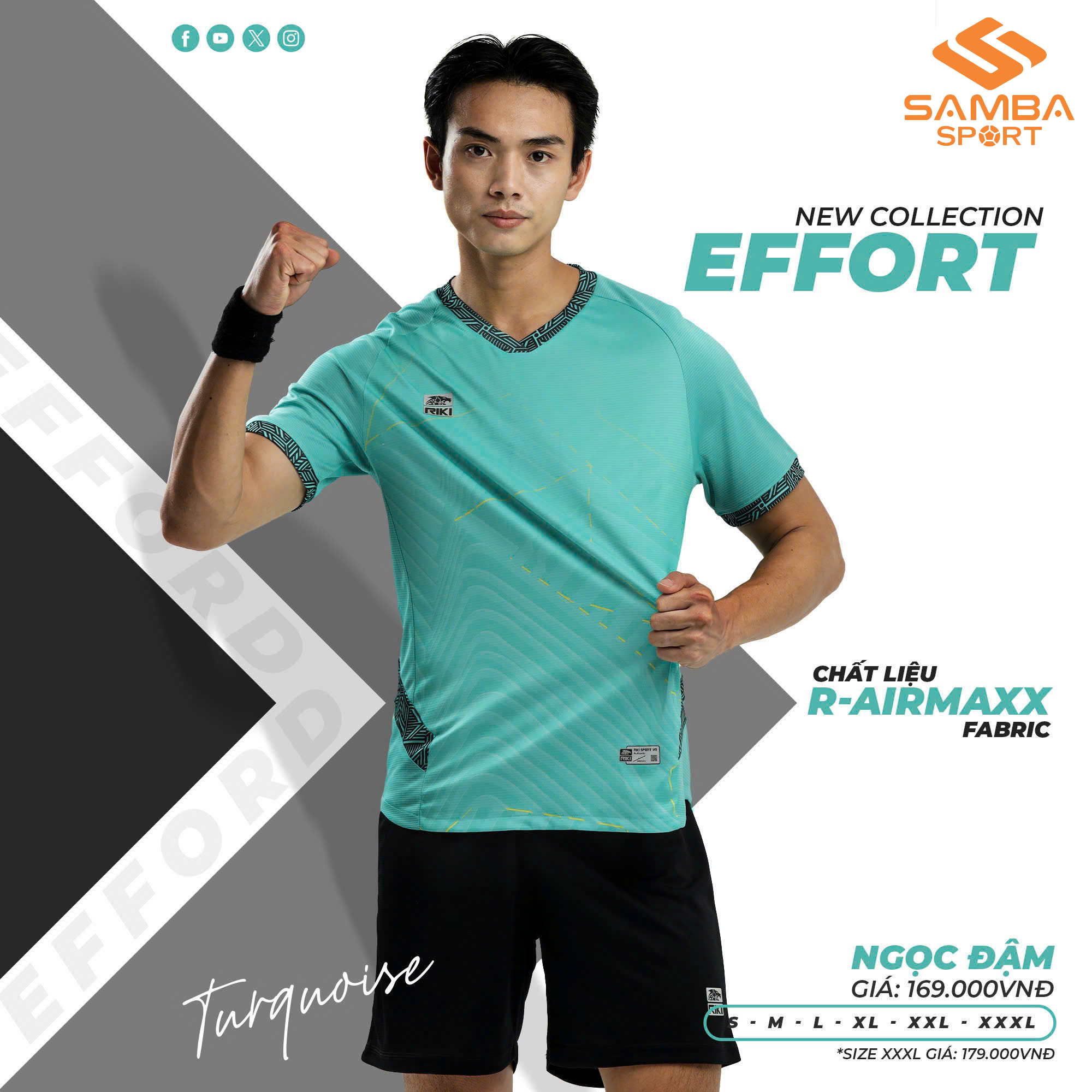 Quần áo bóng đá Riki Effort