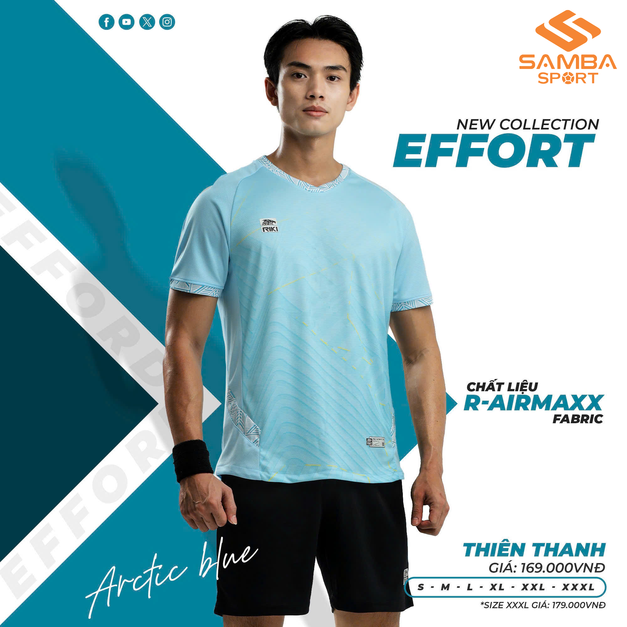 Quần áo bóng đá Riki Effort