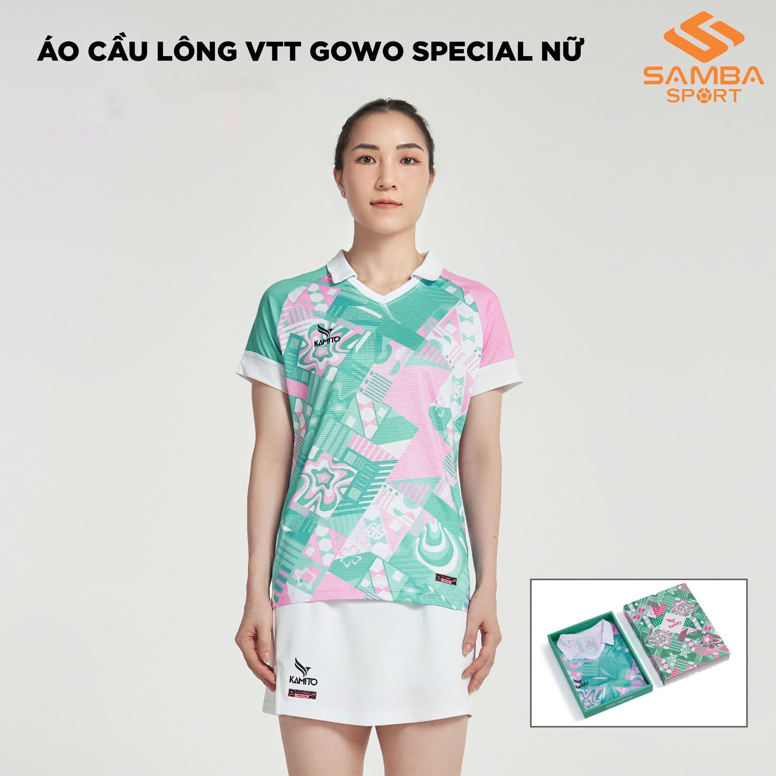Áo thể thao nữ Kamito VTT GoWo Special