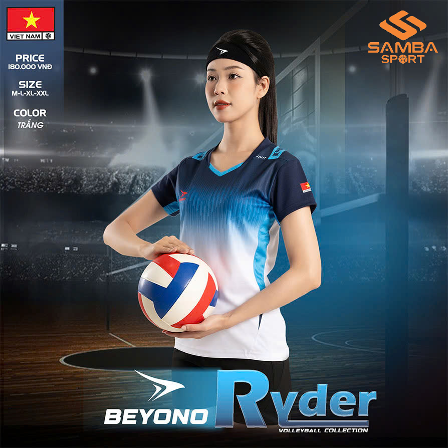 Quần áo bóng chuyền nữ Beyono Ryder