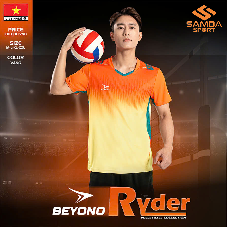 Quần áo bóng chuyền nam Beyono Ryder