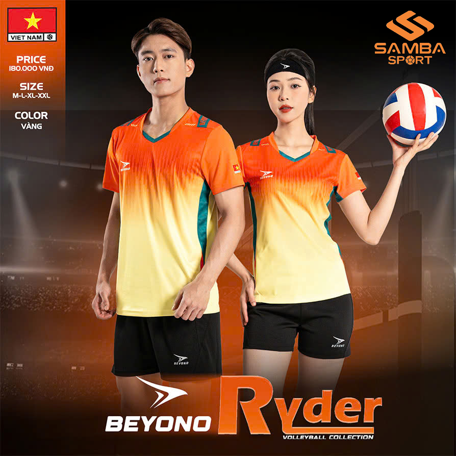 Quần áo bóng chuyền nữ Beyono Ryder