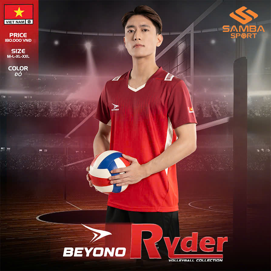 Quần áo bóng chuyền nam Beyono Ryder