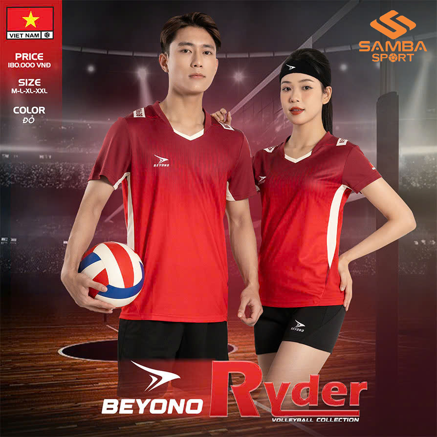 Quần áo bóng chuyền nam Beyono Ryder