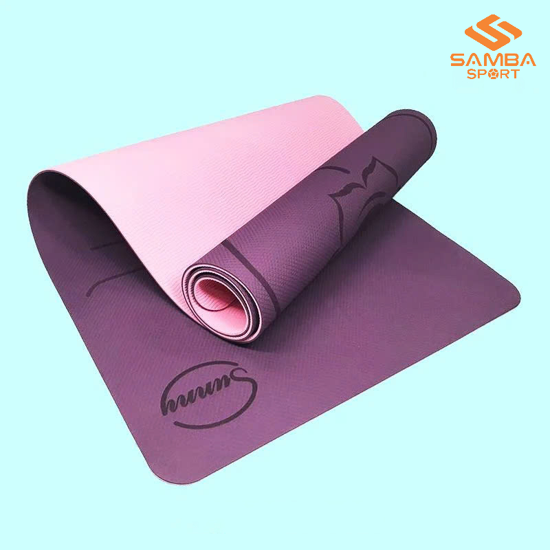 Thảm yoga Sunny 6mm định tuyến