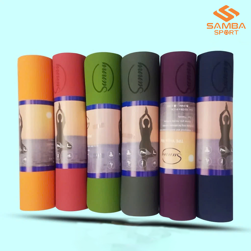 Thảm yoga Sunny 6mm định tuyến