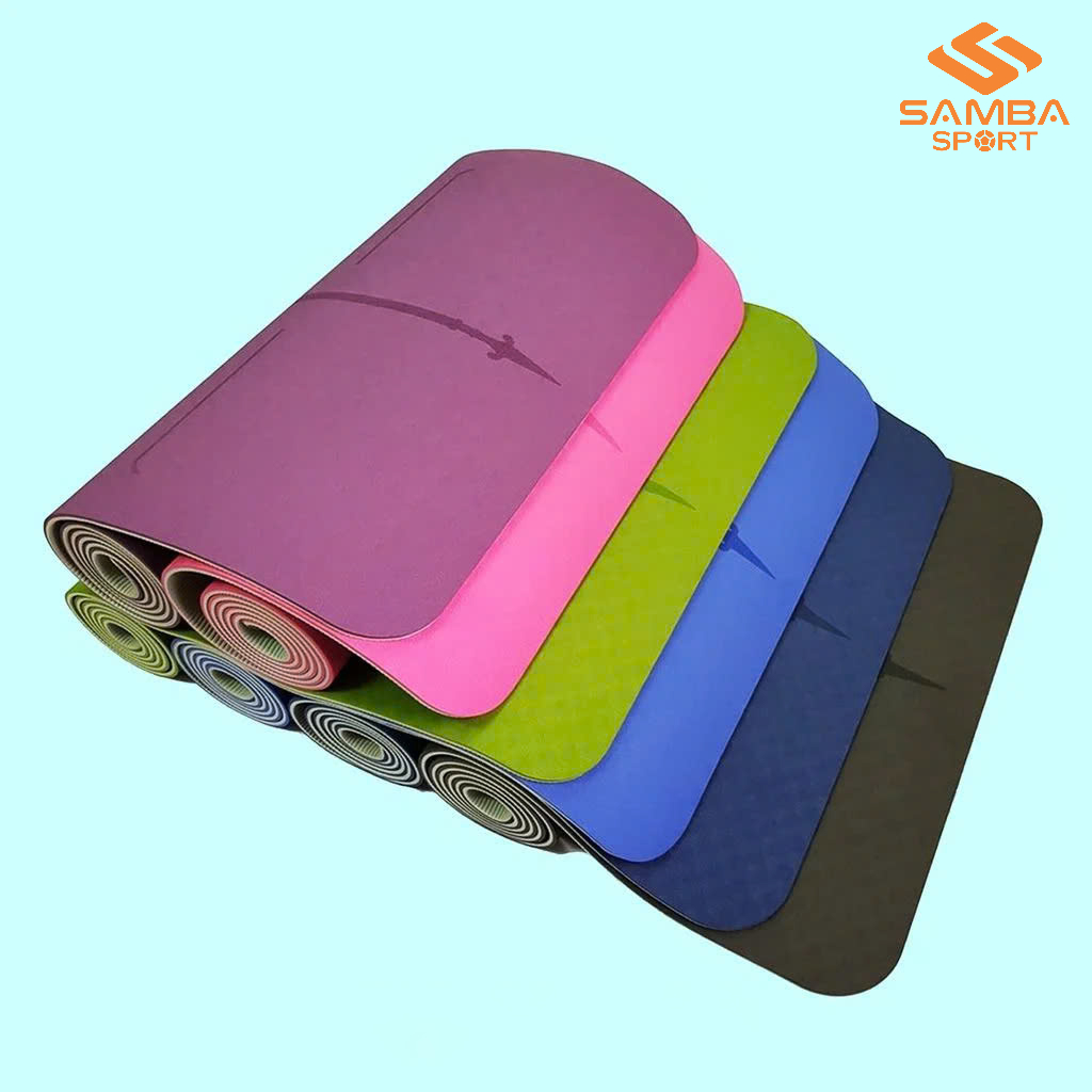Thảm yoga Sunny 6mm định tuyến