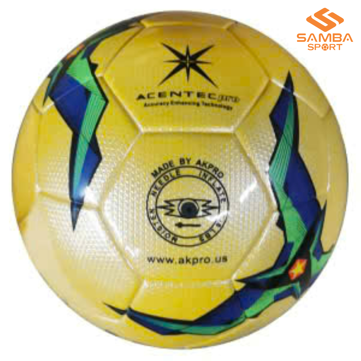 Quả bóng đá AKPro futsal AF3800 vàng