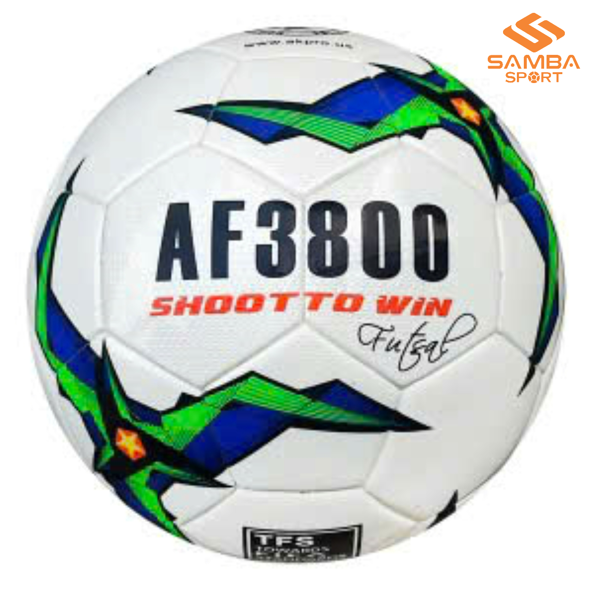 Quả bóng đá AKPro futsal AF3800 trắng