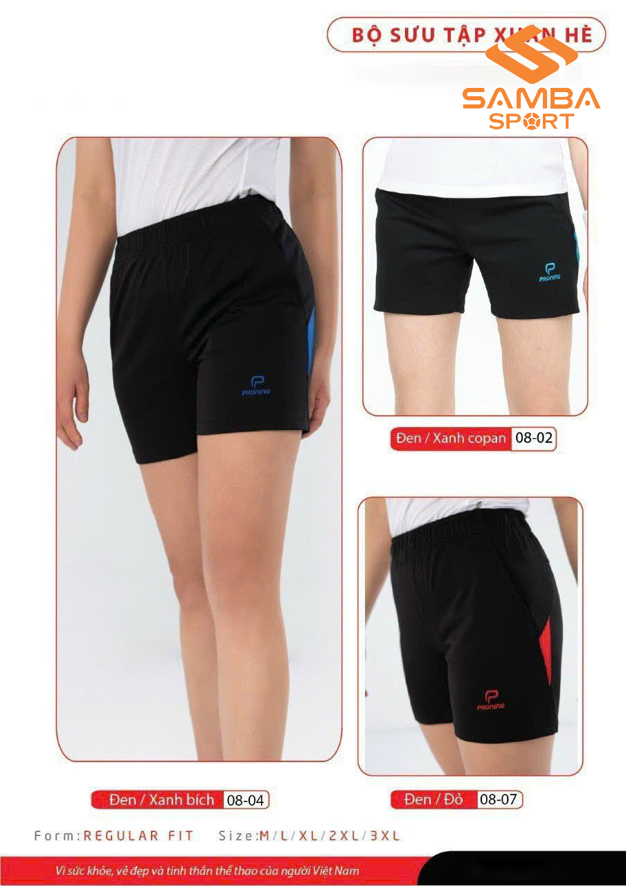 Quần short thể thao nữ Proning 885