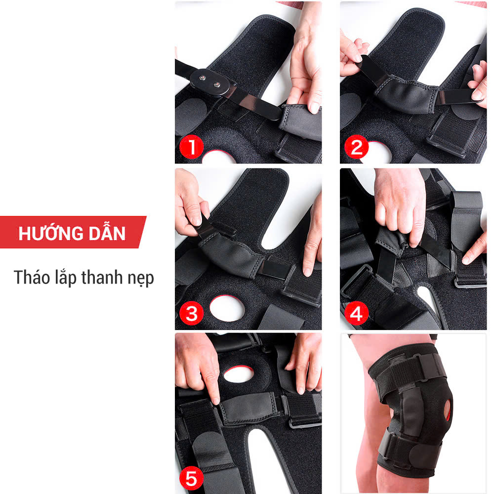 Băng gối hỗ trợ chấn thương Goodfit GF520K