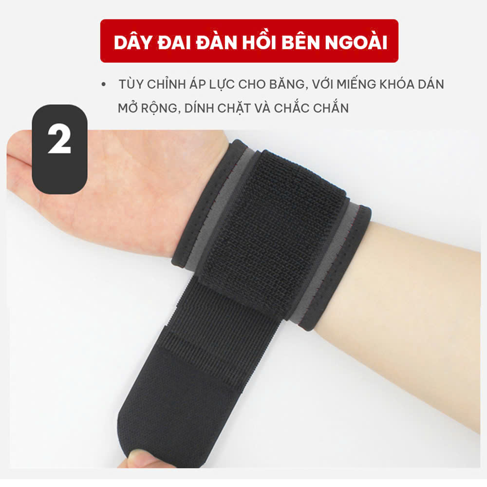 Băng cổ tay Goodfit GF306W