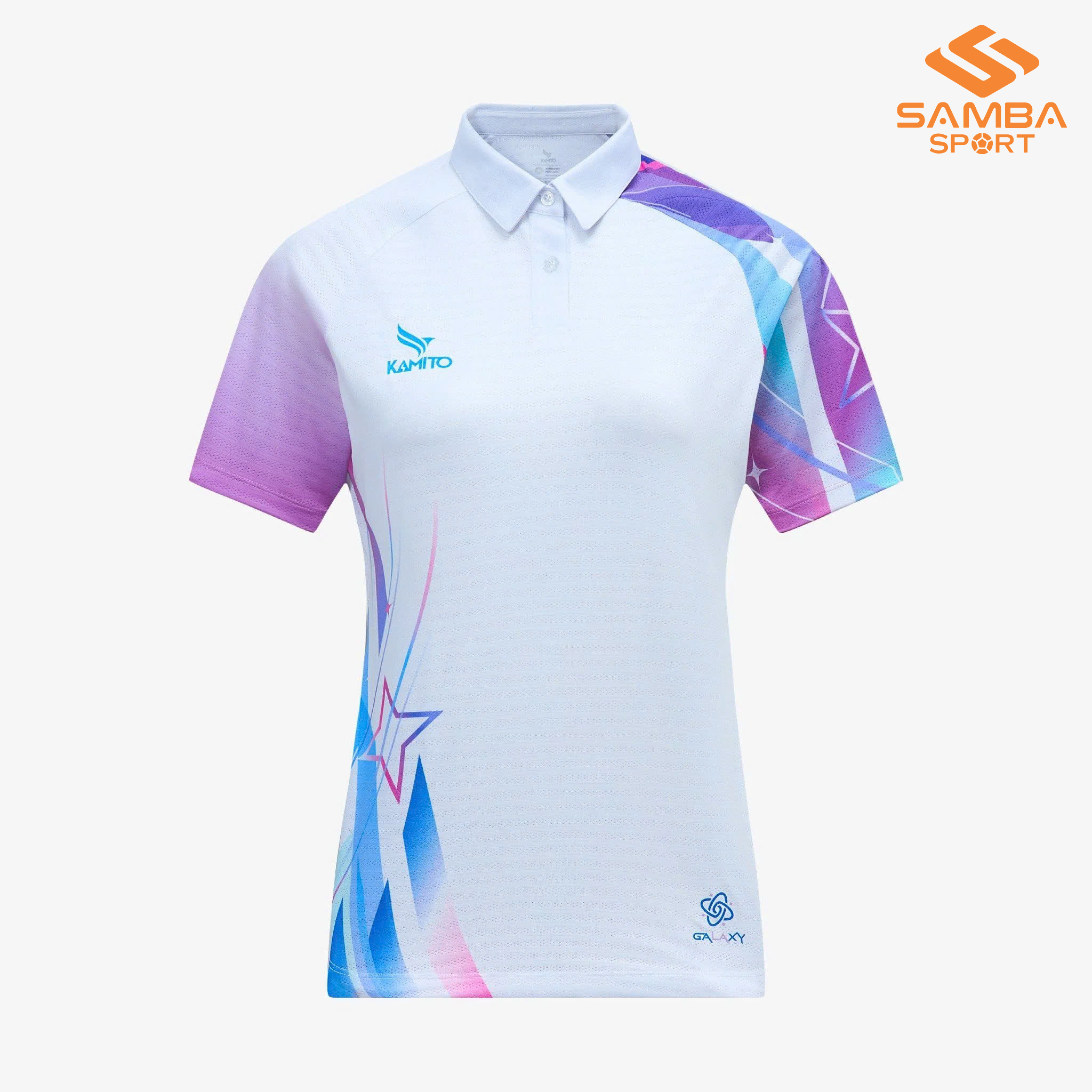 Áo Thể Thao Nữ Kamito Cổ Bẻ Galaxy 2