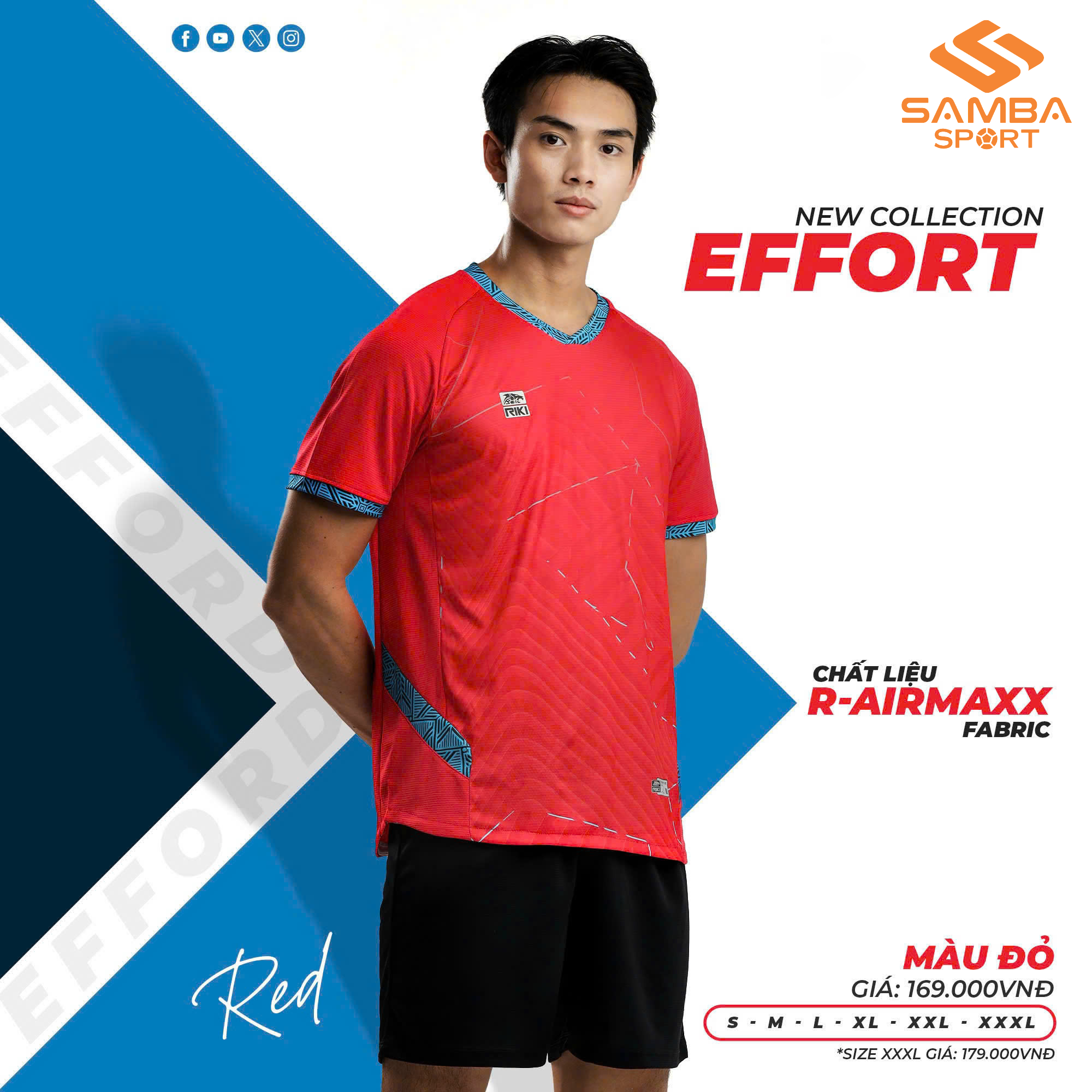 Quần áo bóng đá Riki Effort