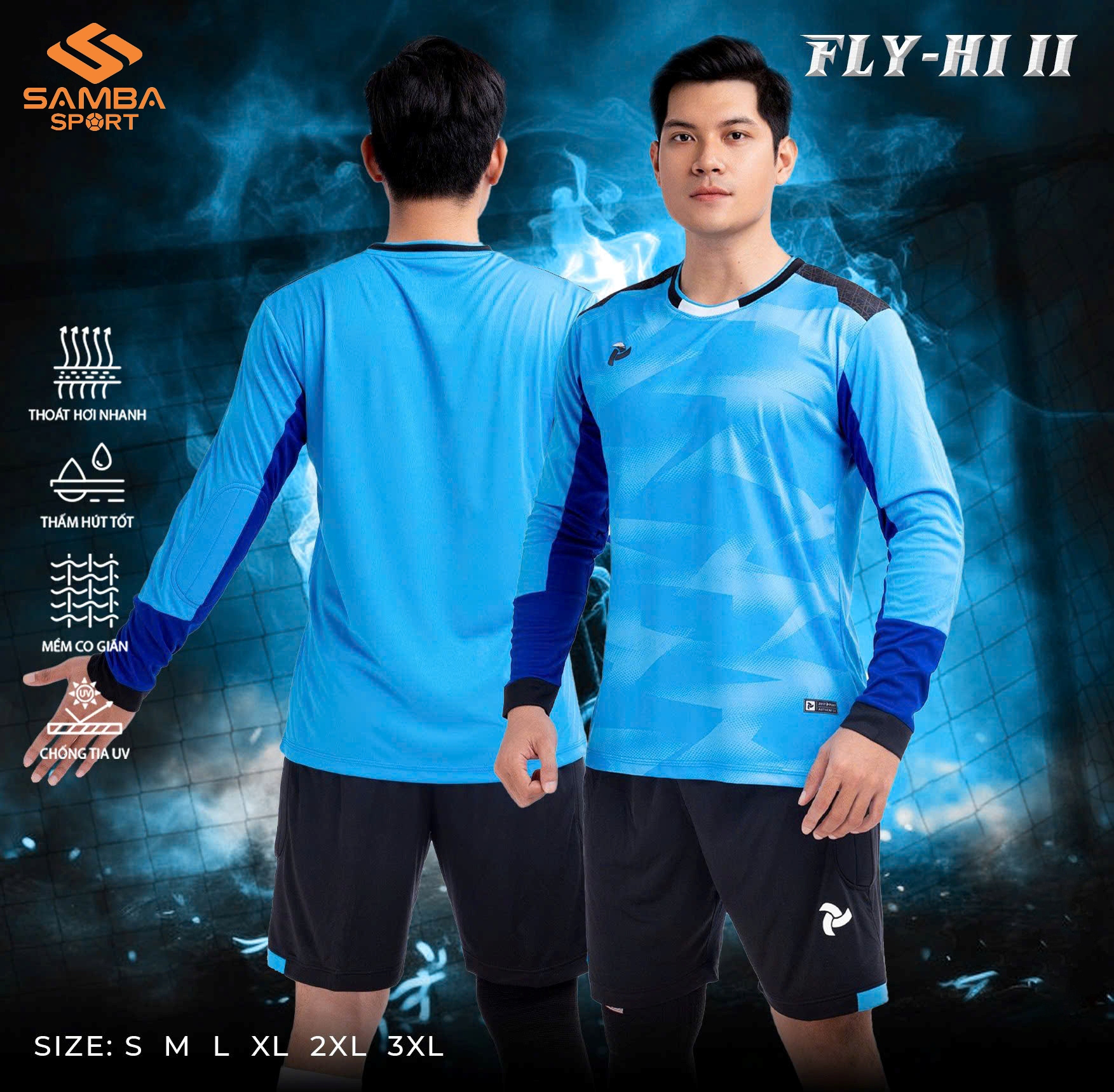 Quần áo thủ môn Justplay FLY-HI 2