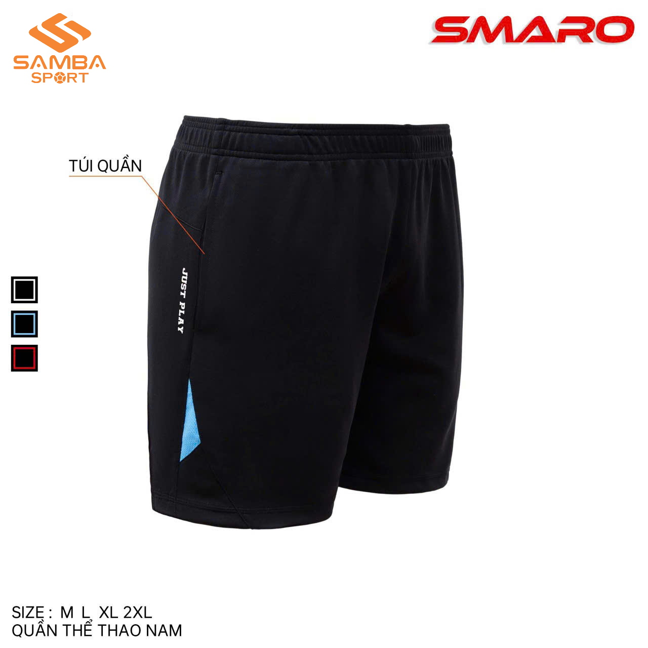 Quần thể thao nam Justplay Smaro