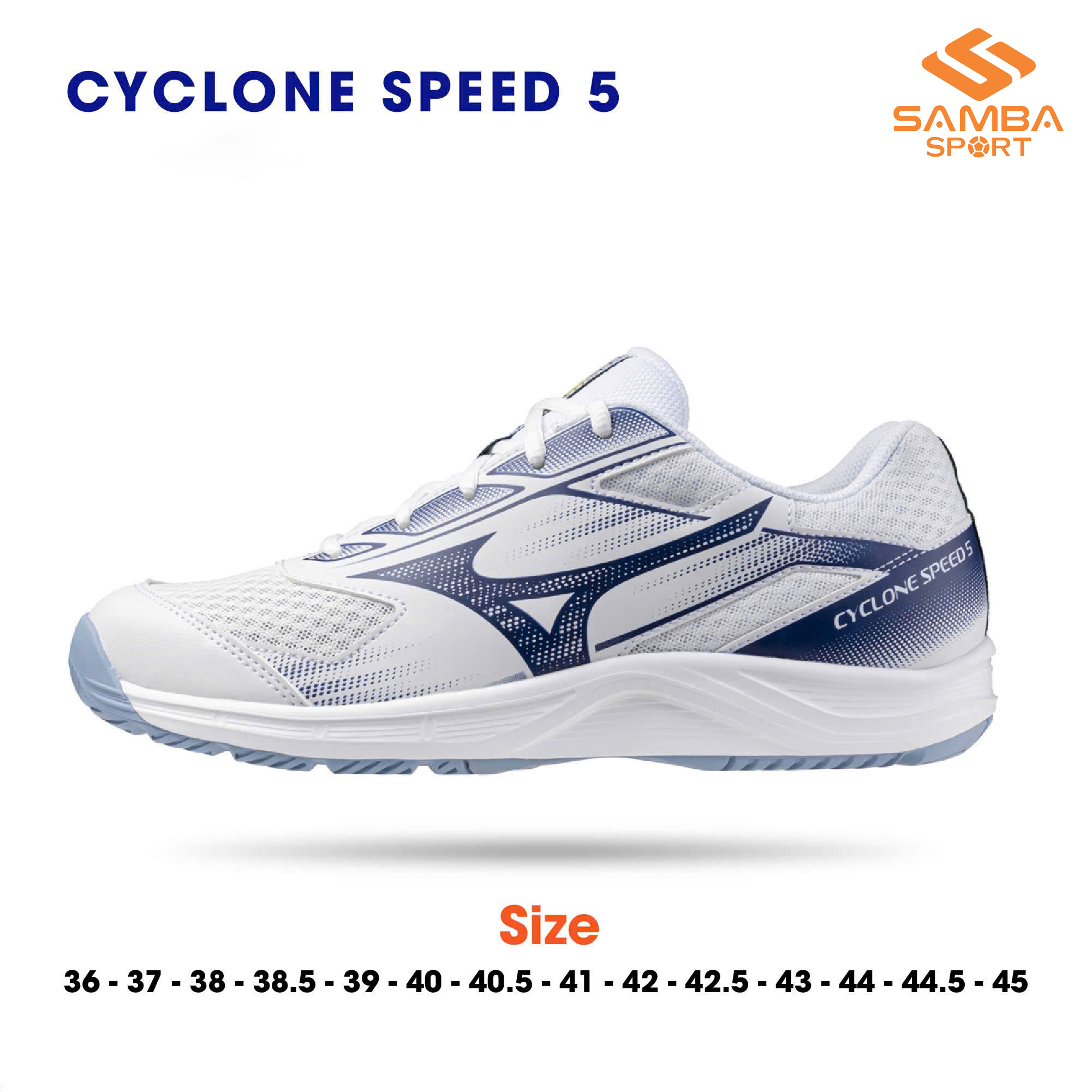 Giày cầu lông Mizuno Cyclone Speed 5