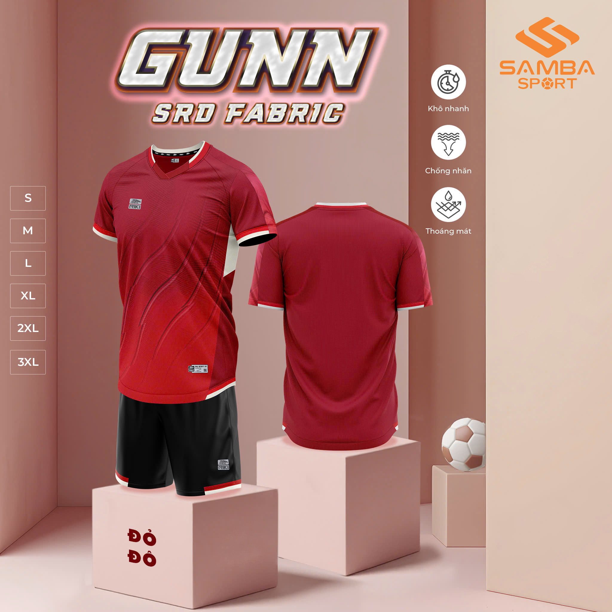 Quần áo bóng đá Riki Gunn