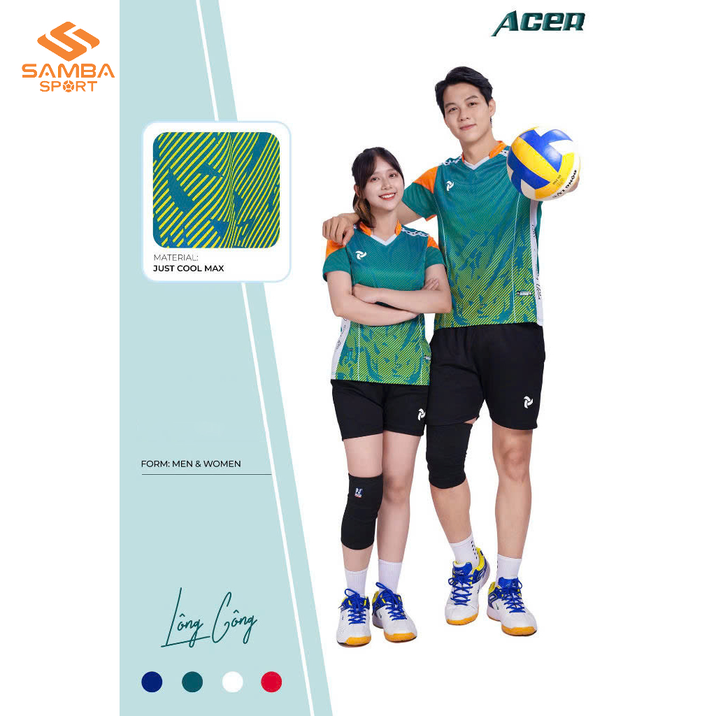 Quần Áo Bóng Chuyền Nữ Justplay ACER