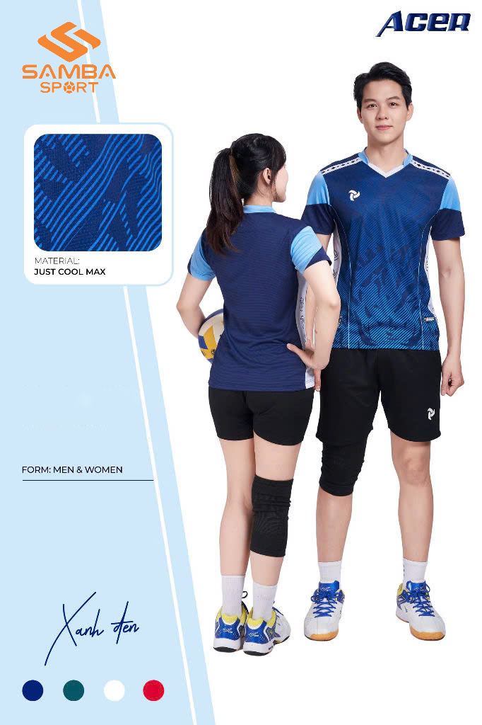 Quần Áo Bóng Chuyền Nam Justplay ACER