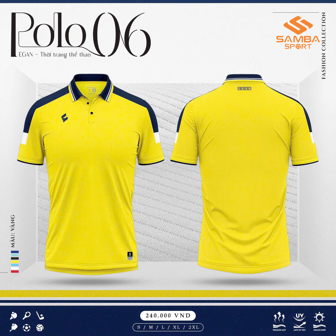 Áo Polo Egan 6 UV