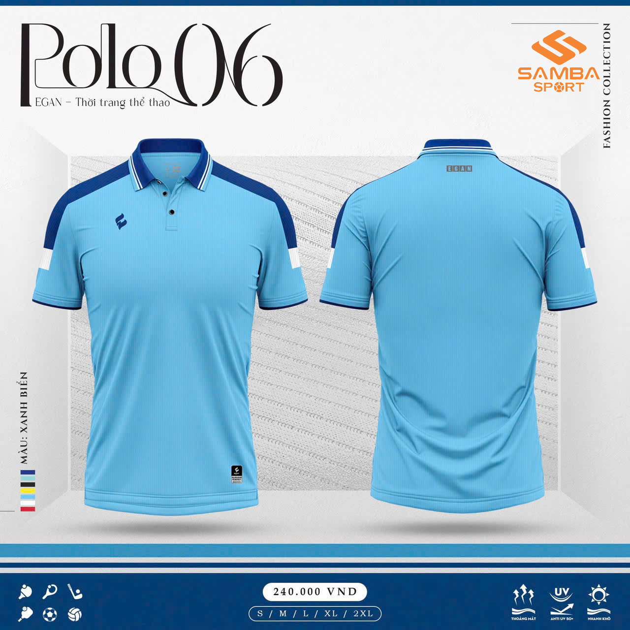 Áo Polo Egan 6 UV