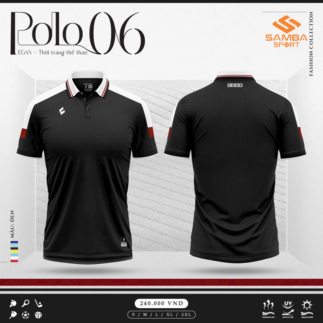 Áo Polo Egan 6 UV