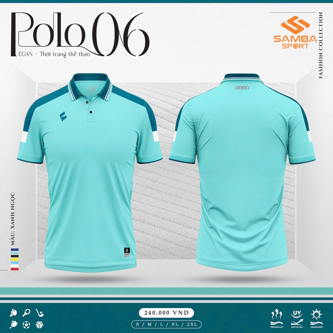 Áo Polo Egan 6 UV