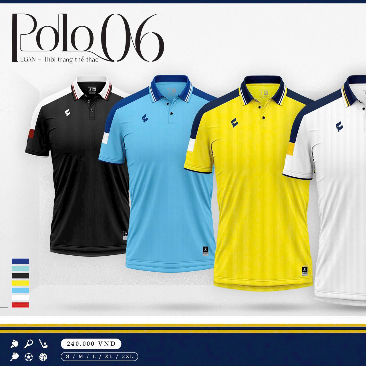 Áo Polo Egan 6 UV