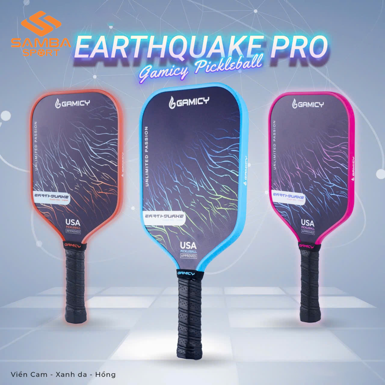 Vợt Pickleball Gamicy Earthquake
