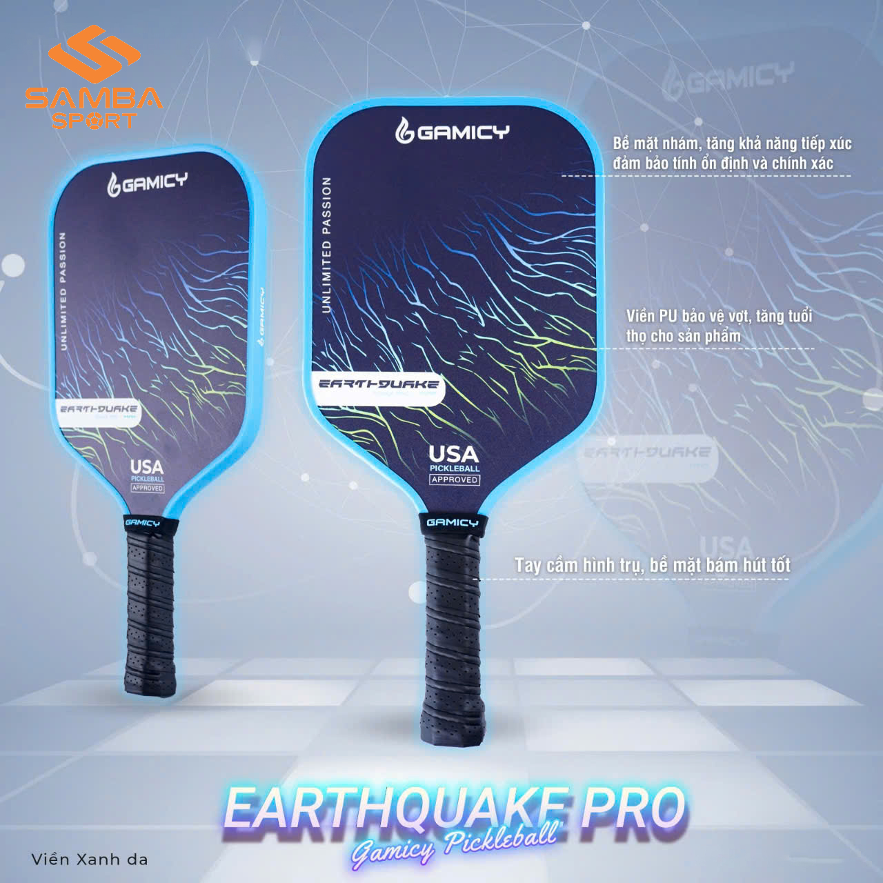 Vợt Pickleball Gamicy Earthquake