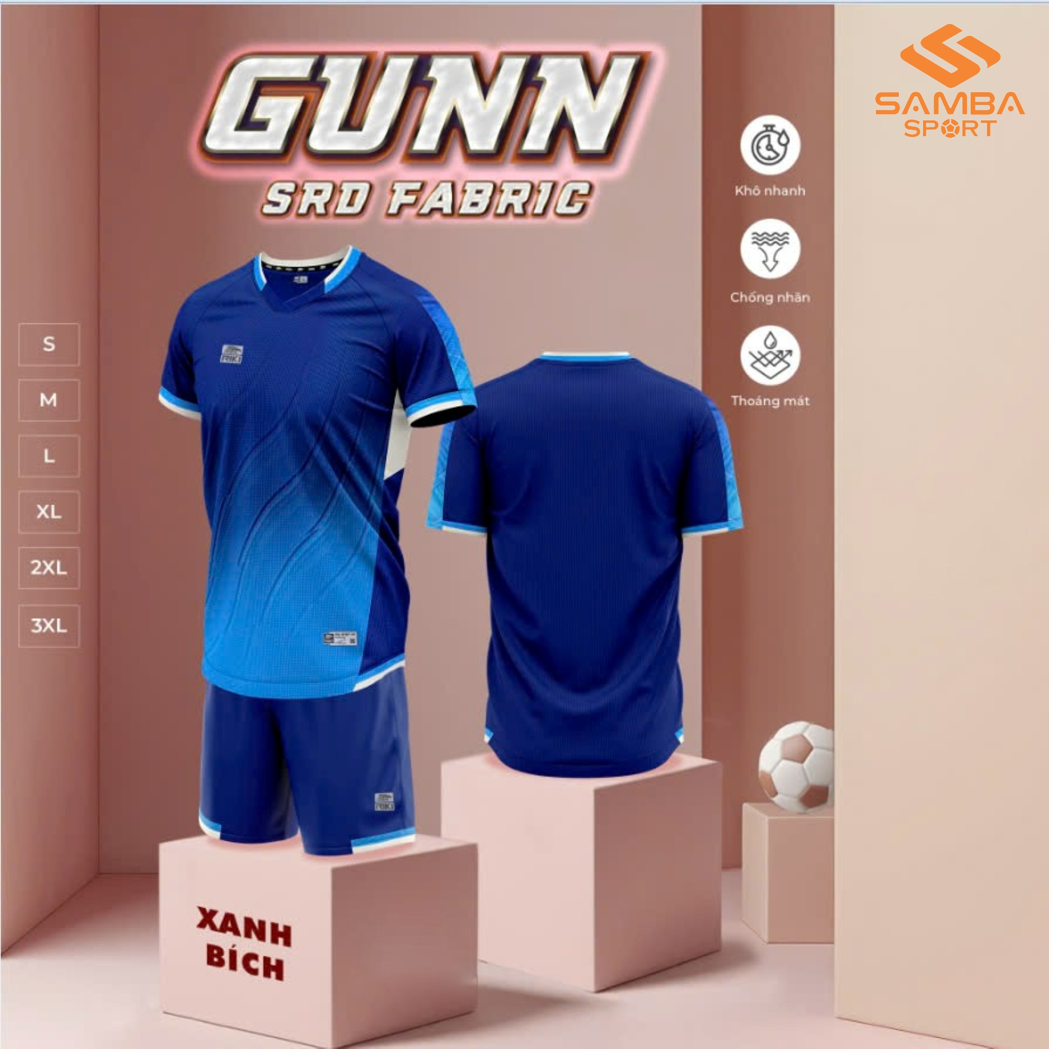 Quần áo bóng đá Riki Gunn