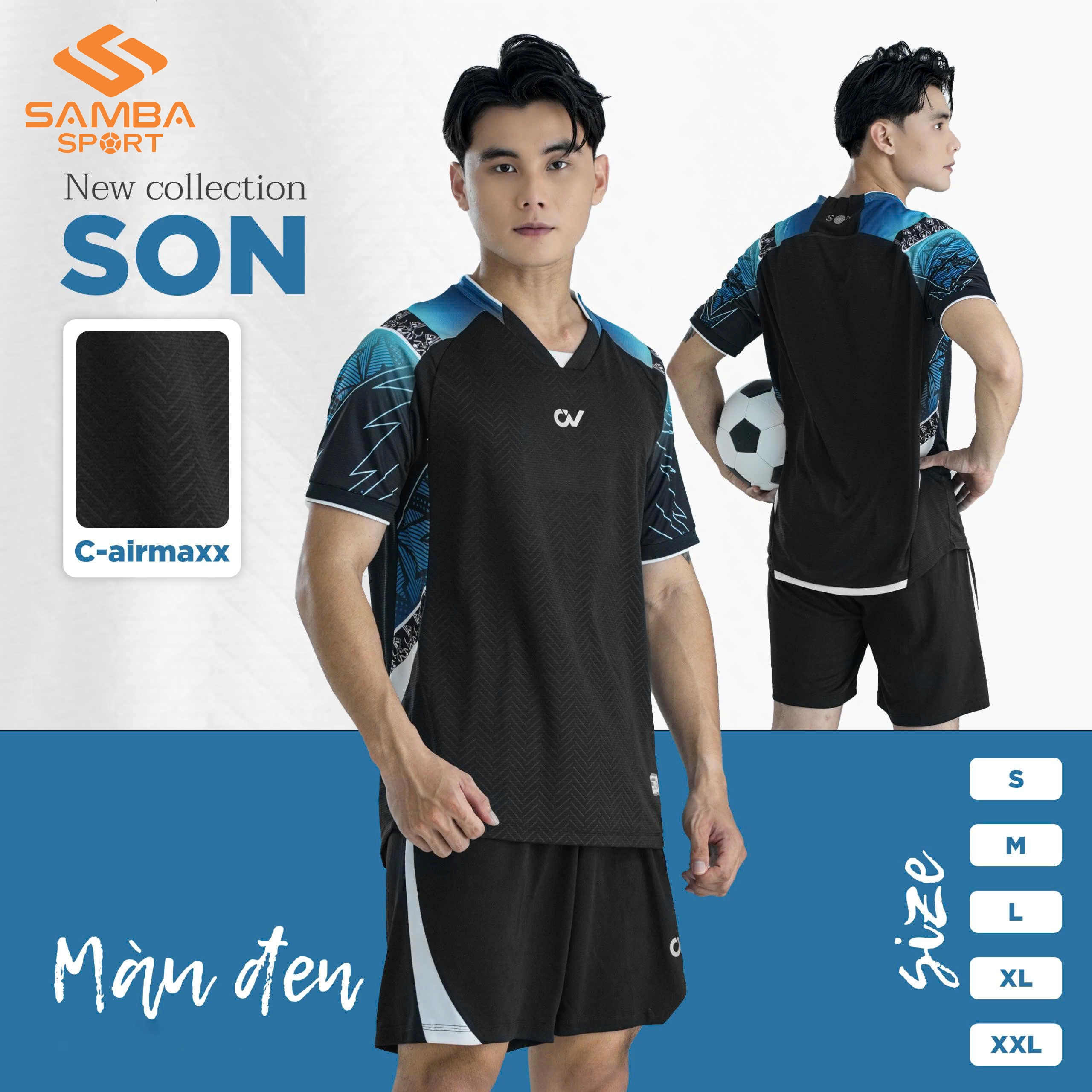 Quần áo bóng đá CV Son
